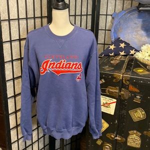 Vintage Cleveland Indians Baseball Sweatshirt Youth